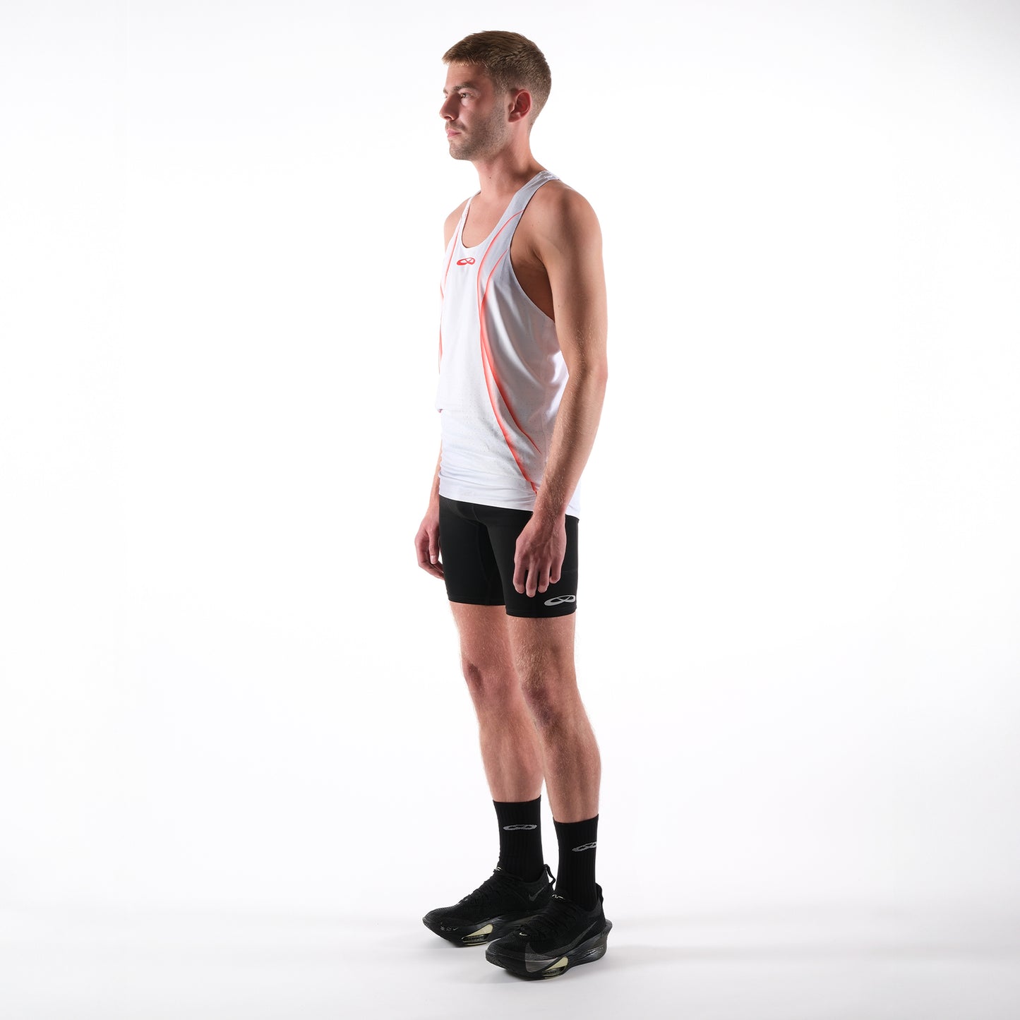 Nothing Singlet White – Mens