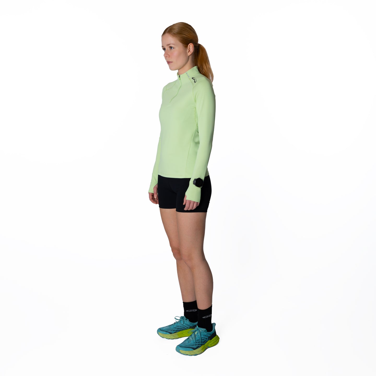 Enhanced Quarter Zip - Womens Green