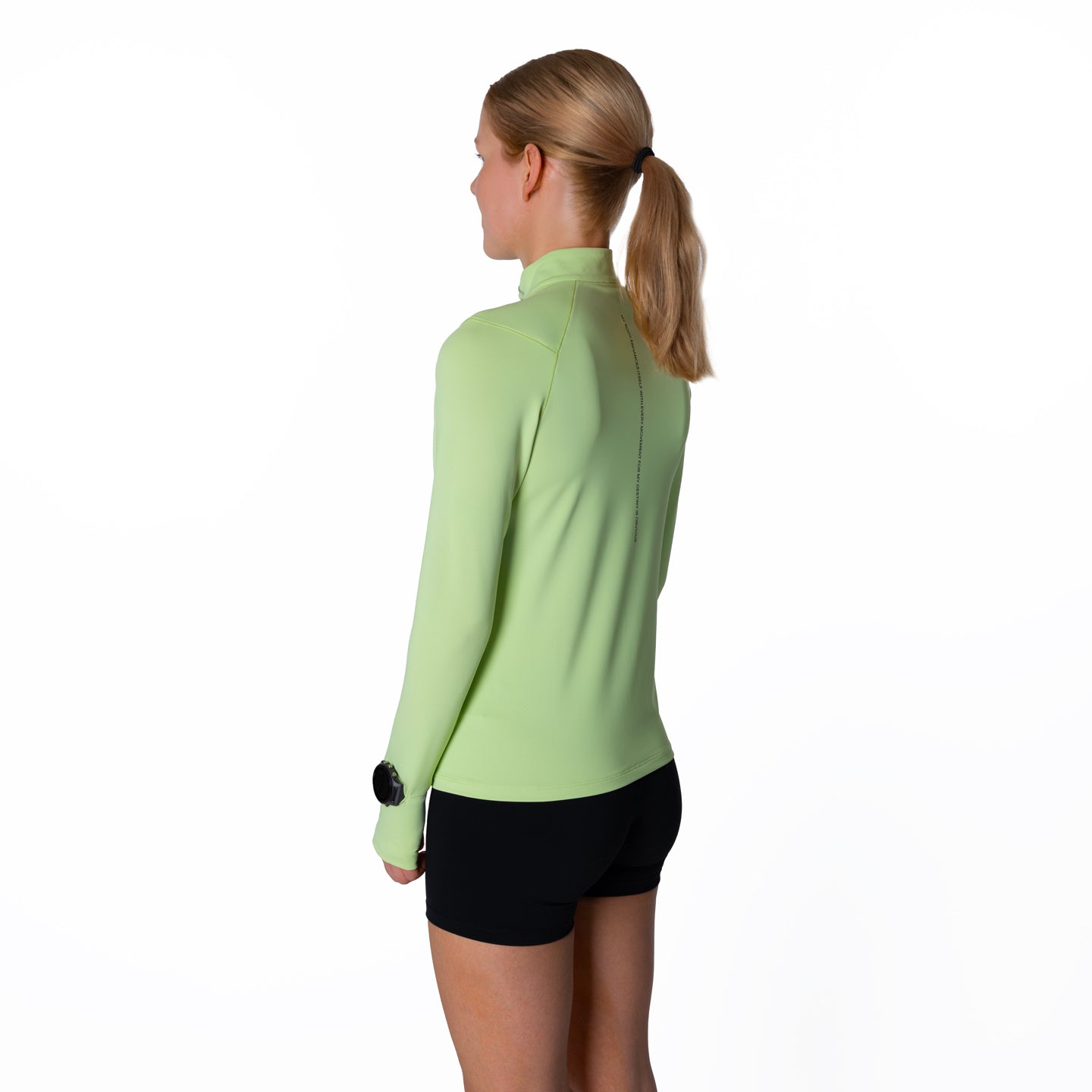 Enhanced Quarter Zip - Womens Green