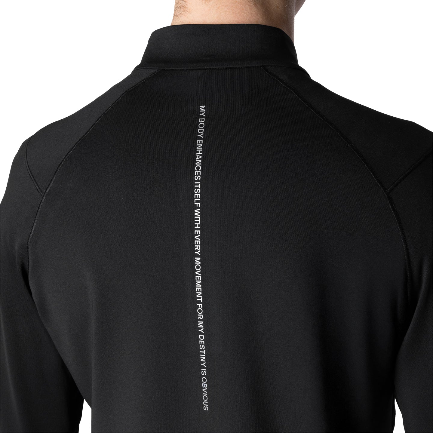 Enhanced Quarter Zip - Mens Black