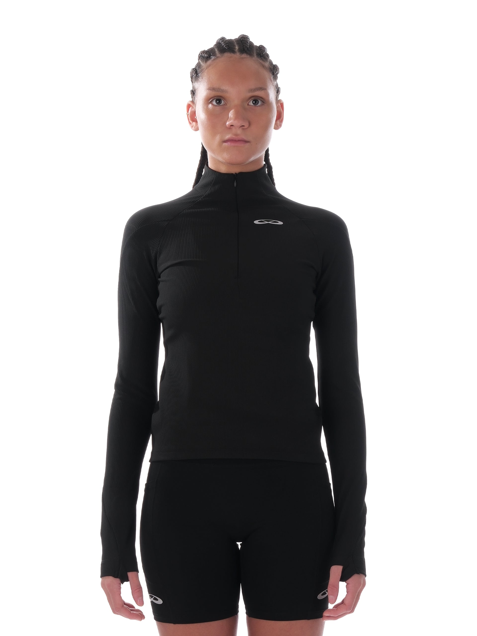 Stealth Quarter Zip – Black