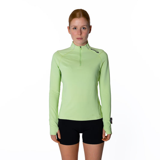 Enhanced Quarter Zip - Womens Green